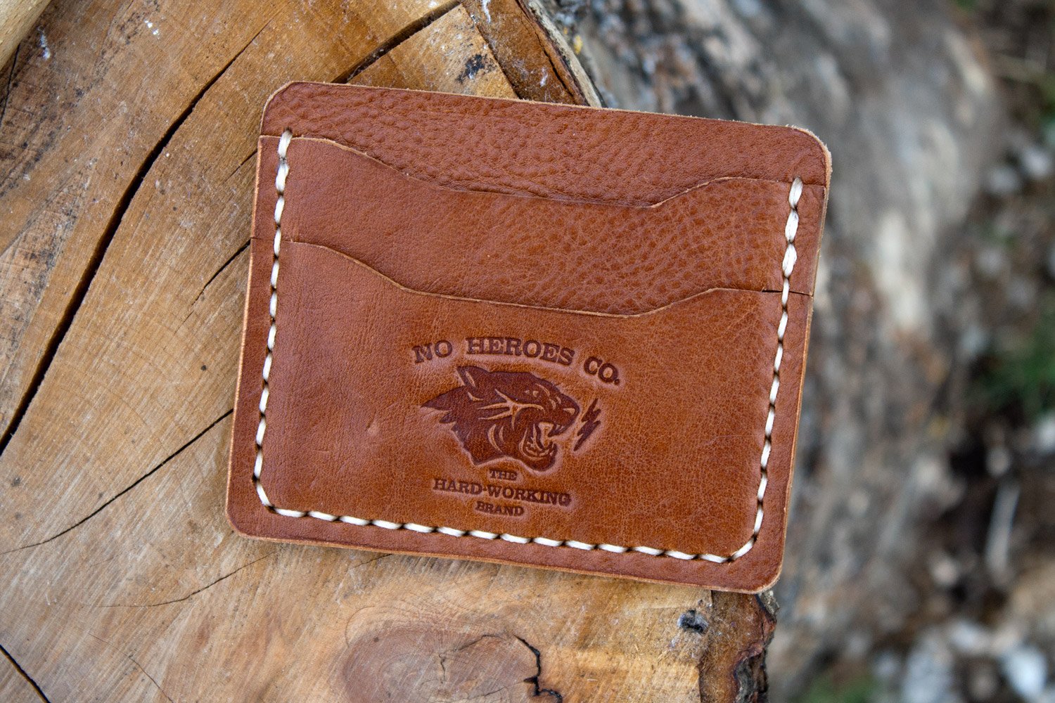 Comrade Antique Saddle Italian Cowhide Leather Card Holder NO Comrade Antique Saddle Italian Cowhide Leather Card Holder NO