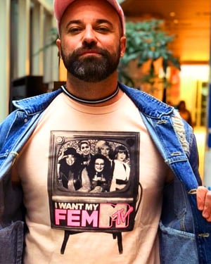 Image of "I WANT MY FEMME-TV" TEE