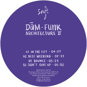 Image of DâM-Funk "Architecture II" 12" Vinyl EP (European Import)