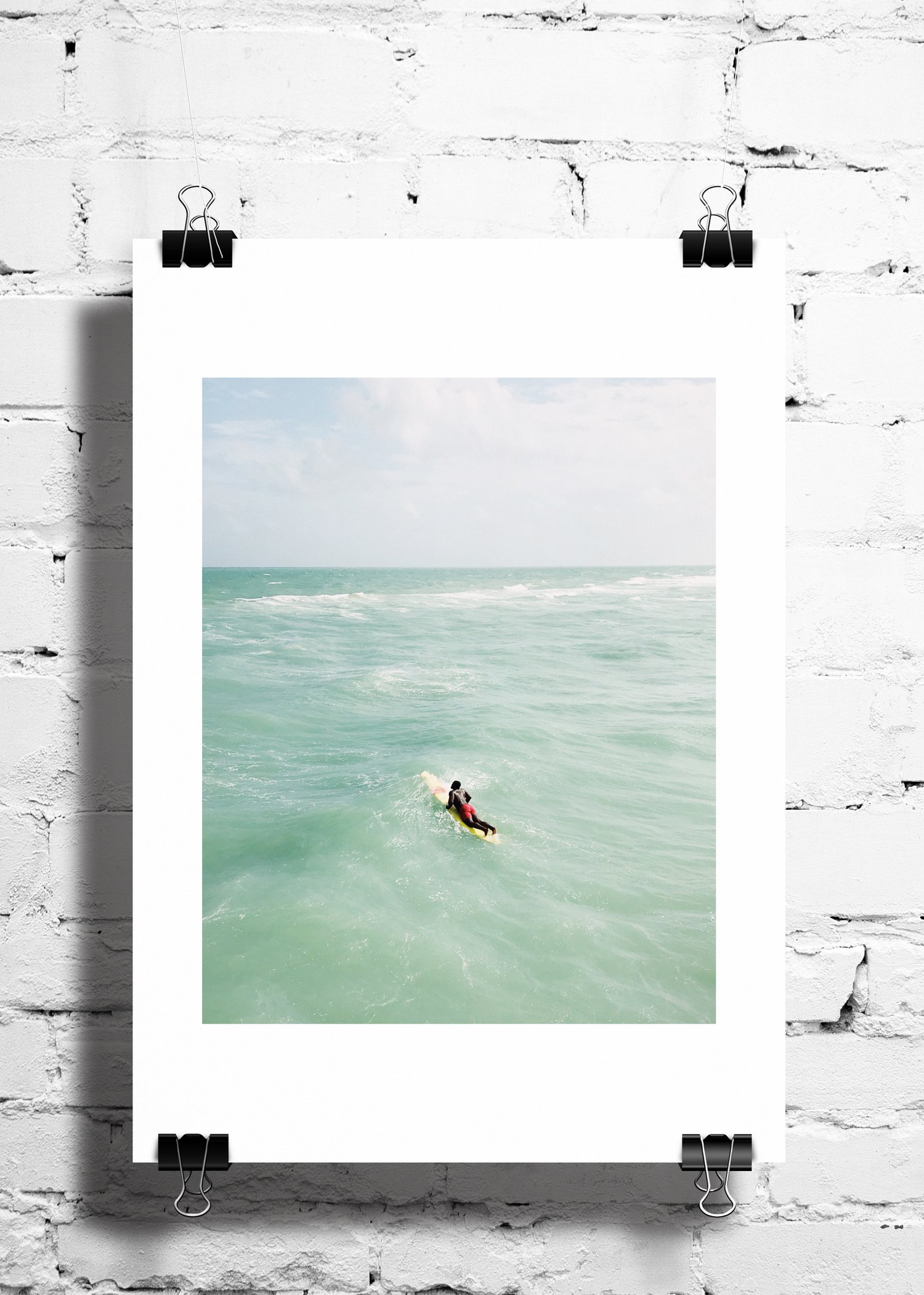 Image of Surfer. Miami, 2017 (Print)