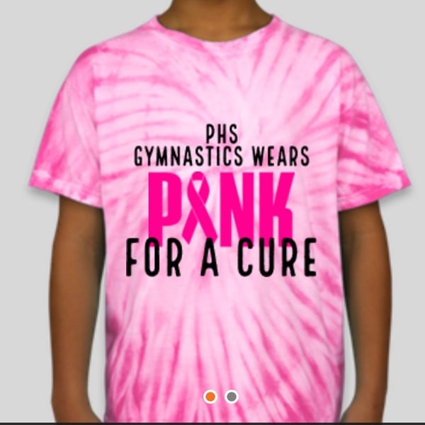 Image of PINK FOR A CURE - Tie Dye Pink Shirt