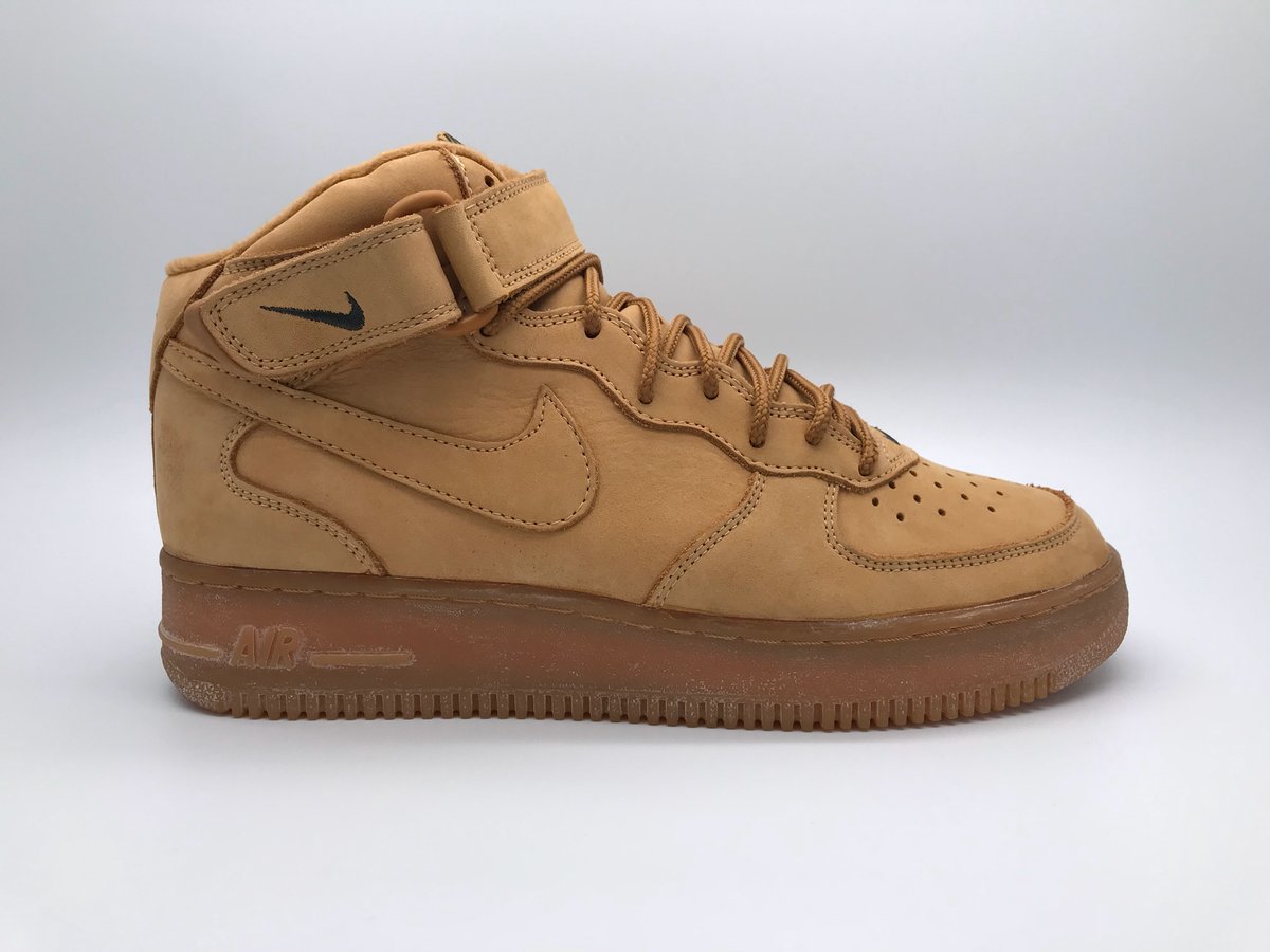 nike air force 1 flax mid