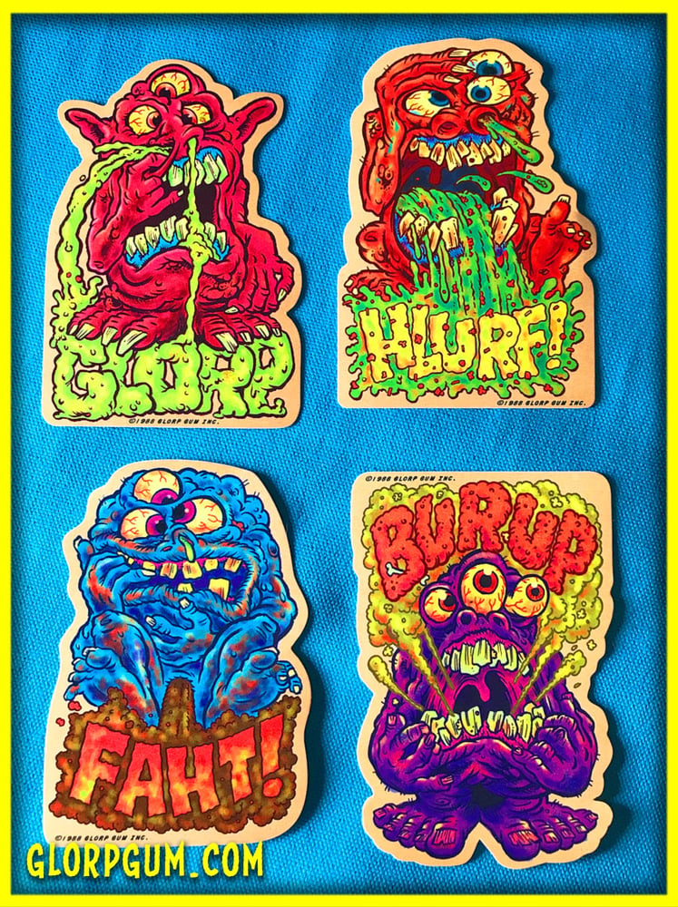 GROSS GUTS GANG Series 1 STICKER PACK | Store Hole!