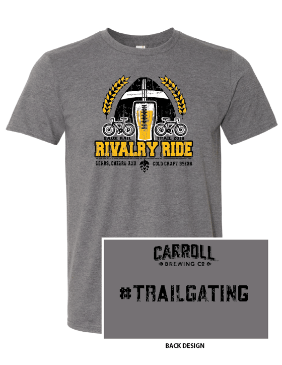 Image of Vintage Charcoal Rivalry Ride Shirt