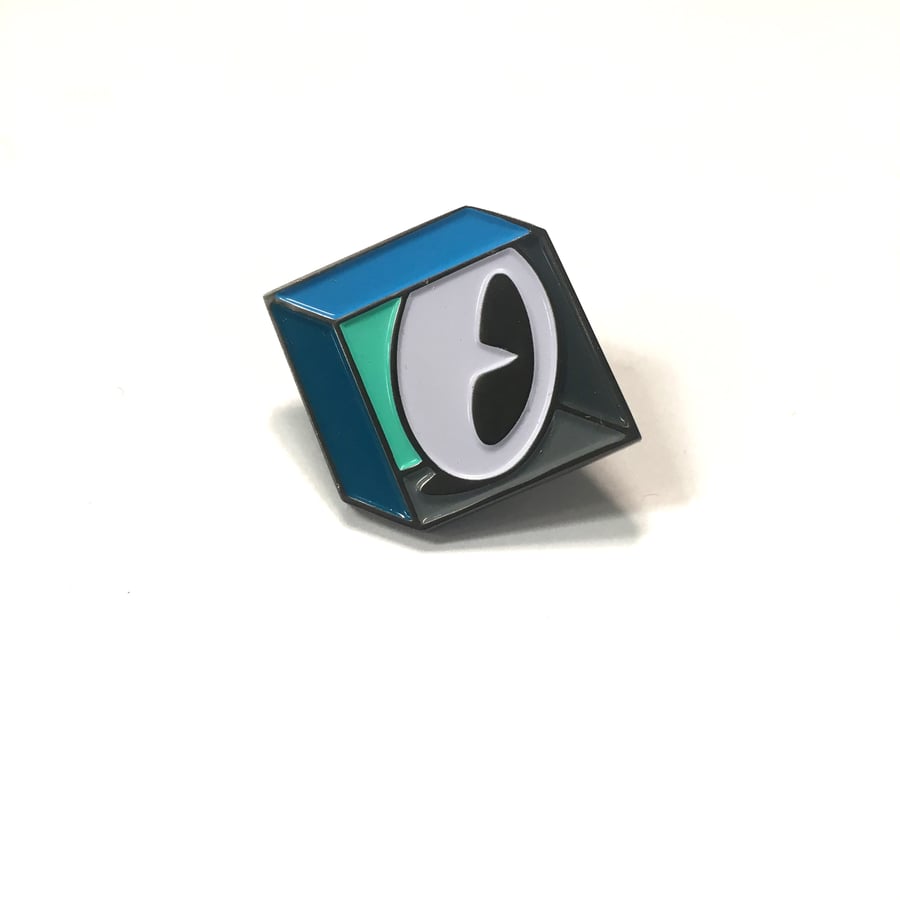 Image of Eye in Box Pin