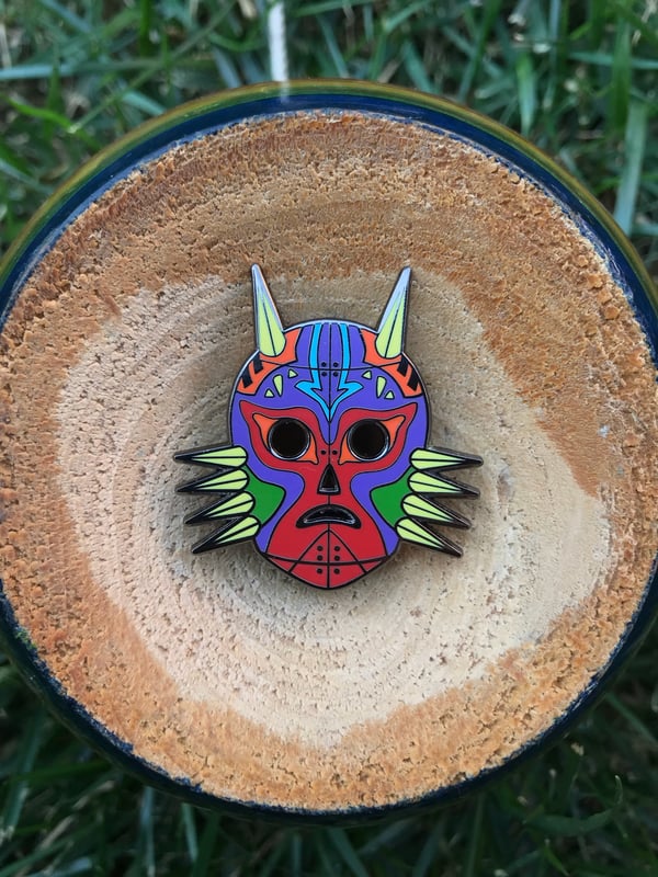 Image of Majora’s Lucha Mask Pin