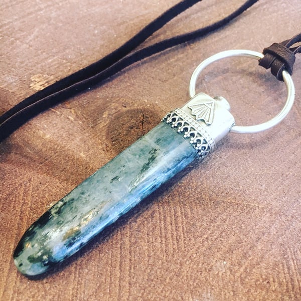 Image of Kyanite Wand Pendent