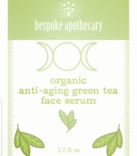 Image of 2 oz. Organic Anti-Aging Green Tea Face Serum 