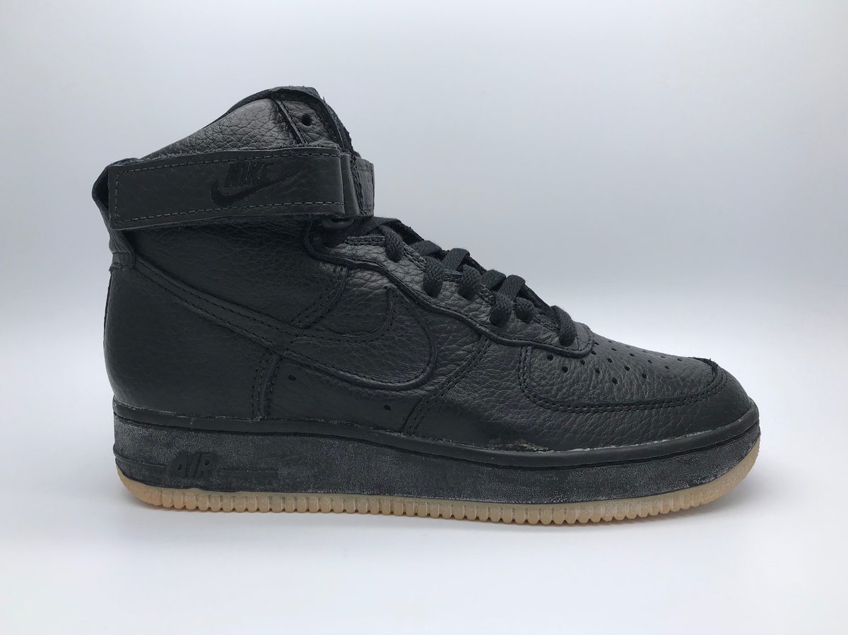 af1 high black gum