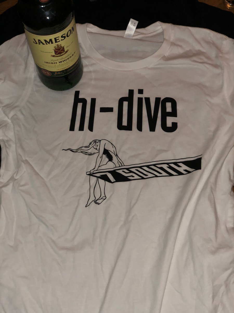 White HiDive Logo Tee HiDive