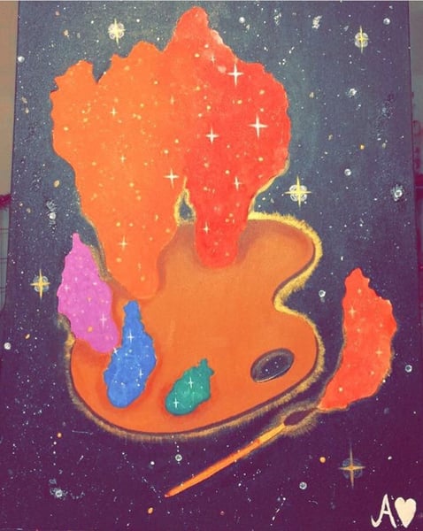 Image of paint palette (original)