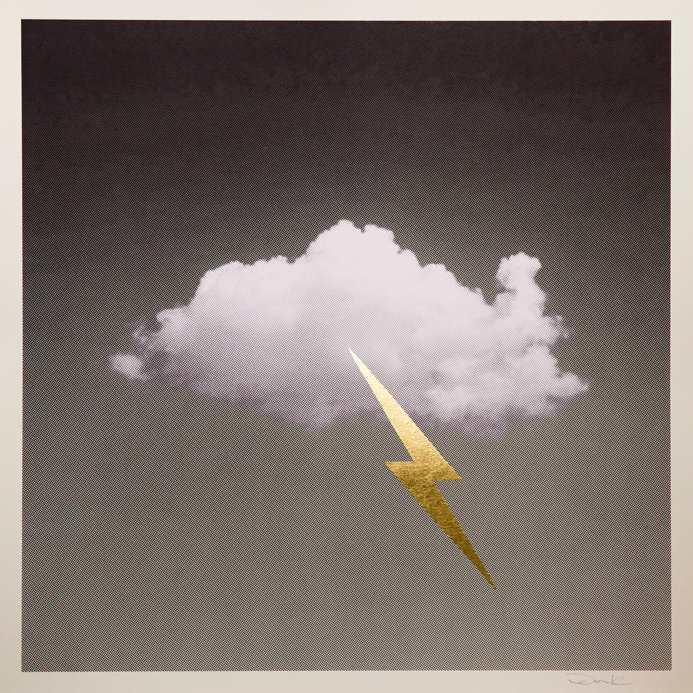 Image of 'Little Fucking Cloud' (Pink/Gold)