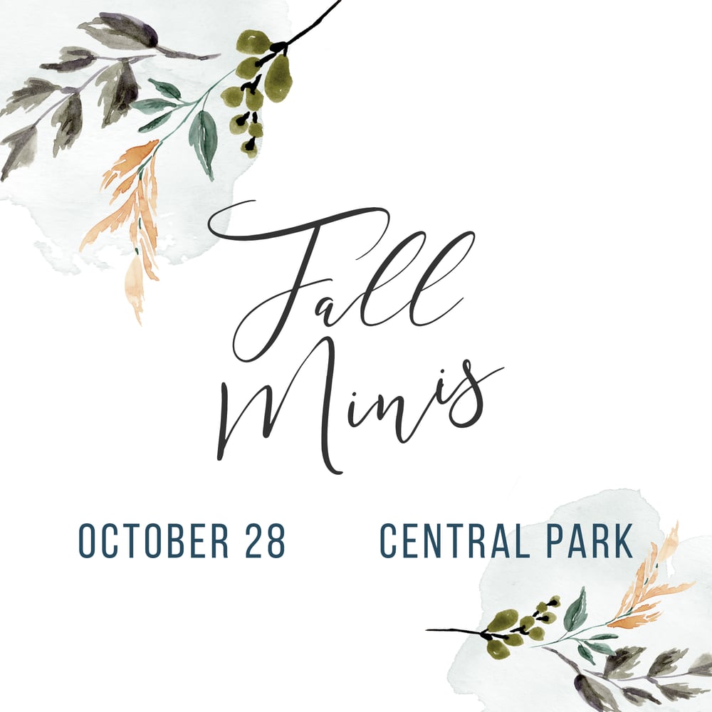 Image of Sunday, October 28 - Central Park - Family Mini-Session
