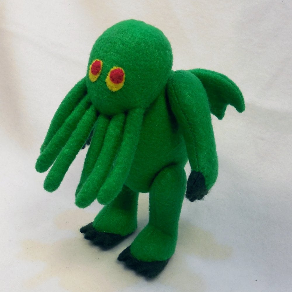 c is for cthulhu plush