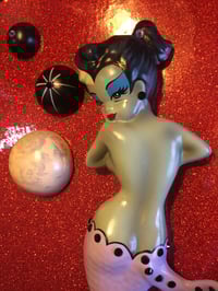 Image 2 of Ceramic Lily Munster Wall Mermaid Set