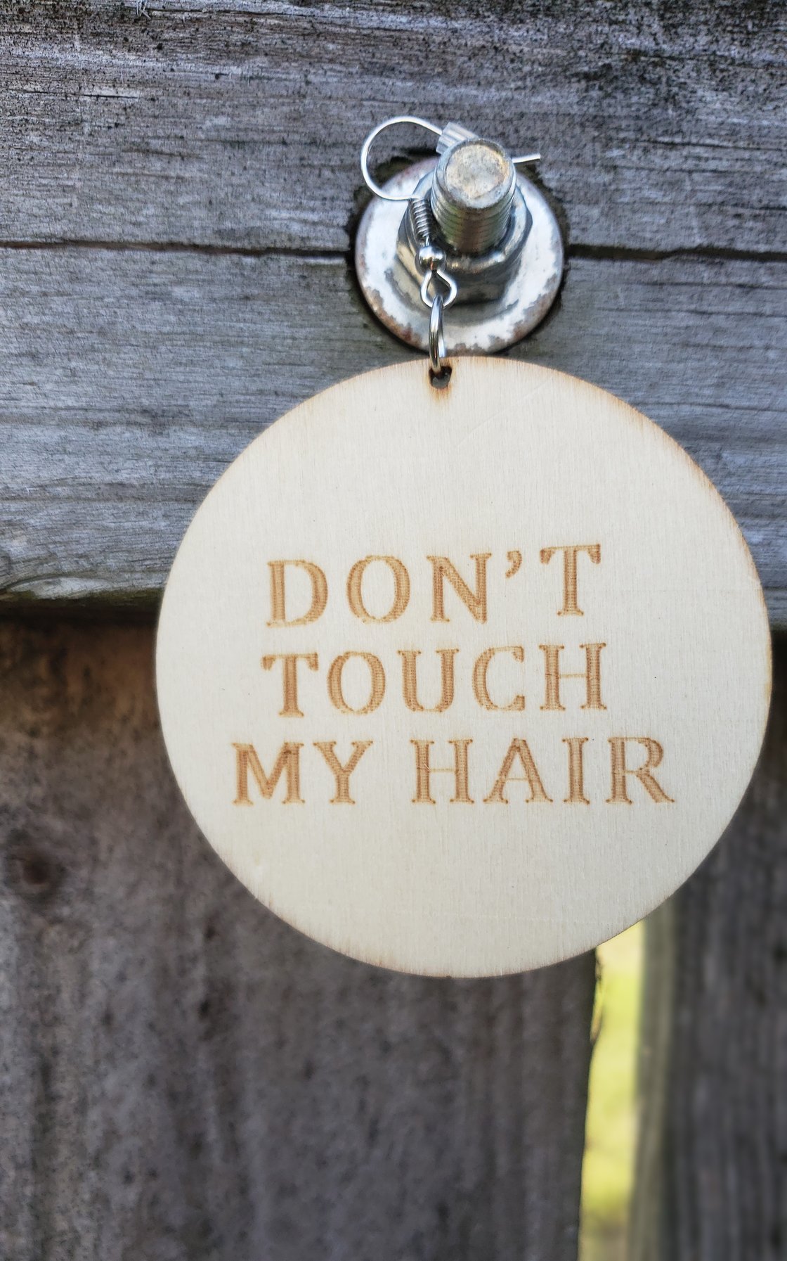 Image of Don't Touch My Hair Earrings