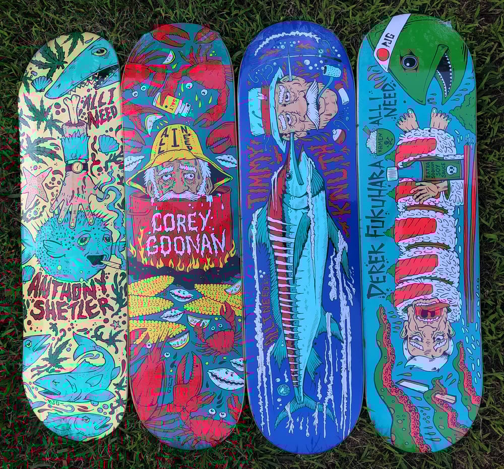 SEAFOOD SERIES SKATEBOARDS