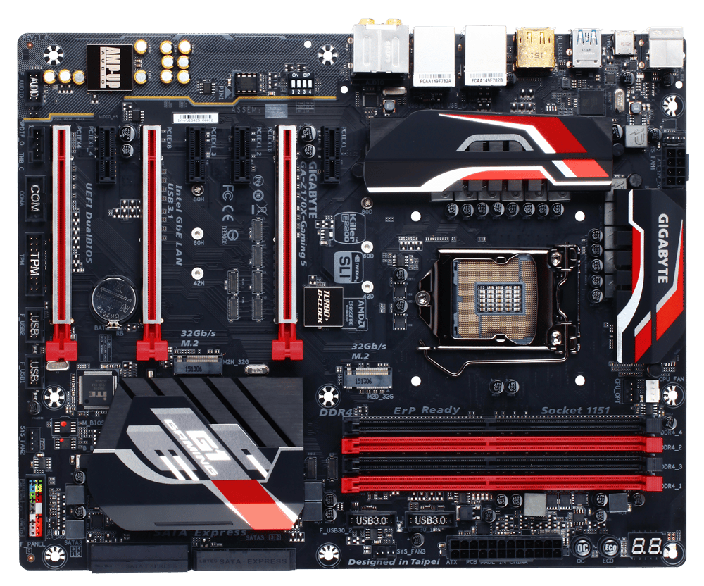 Image of GIGABYTE GA‑Z170X‑Gaming 5 Rev 1.0 (Read desc)