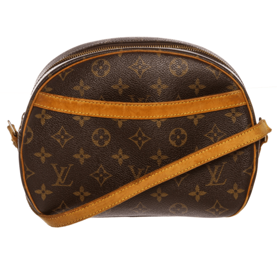 Image of Louis Vuitton Monogram Canvas Leather Blois Crossbody Bag