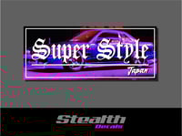 Super Style Drift Slap sticker