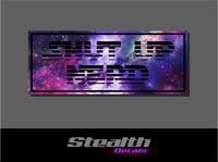 Shut Up Nerd Drift Slap sticker