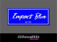 Impact Blue Drift Slap sticker Initial D