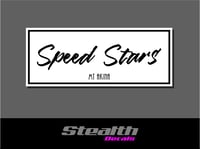 Speed Stars Drift Slap sticker Initial D