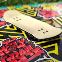 Image 3 of 35mm Popsicle (Knight Mold) "Don't Fear the Reaper" Real Wear Graphic, Glow Top Ply 