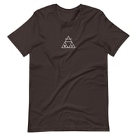 Image 1 of Success Triangle Embroidered Airlume Cotton Tee (3 options)
