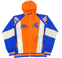 Image 2 of Fmu Hooded Windbreaker White/Blue