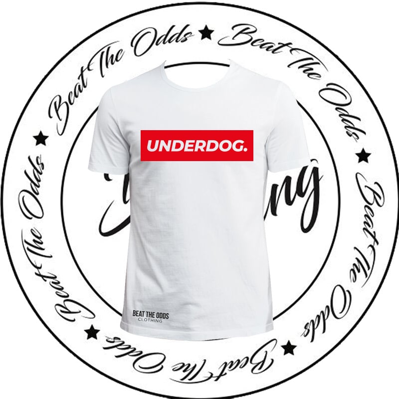 Image of "UNDERDOG." Tee