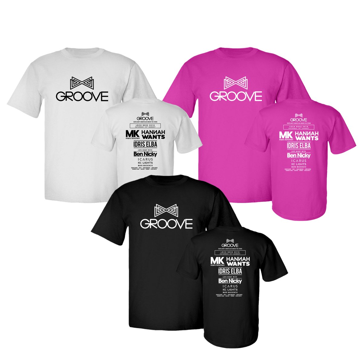 Image of Groove Loch Ness 2018 Festival T-Shirt