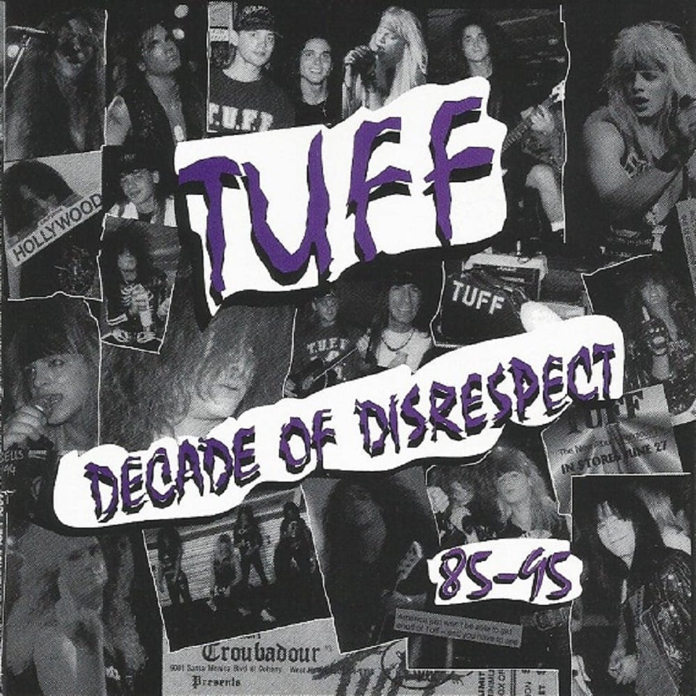 Image of TUFF "Decade Of Disrespect" CD