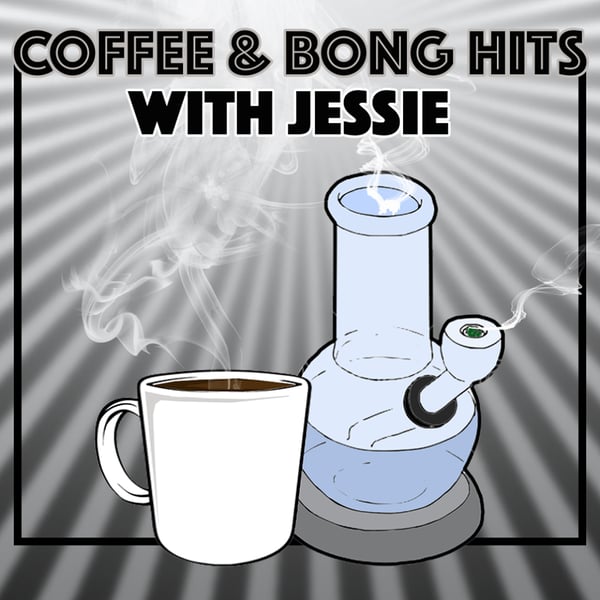 Image of "Coffee & Bong Hits" breakfast shirt