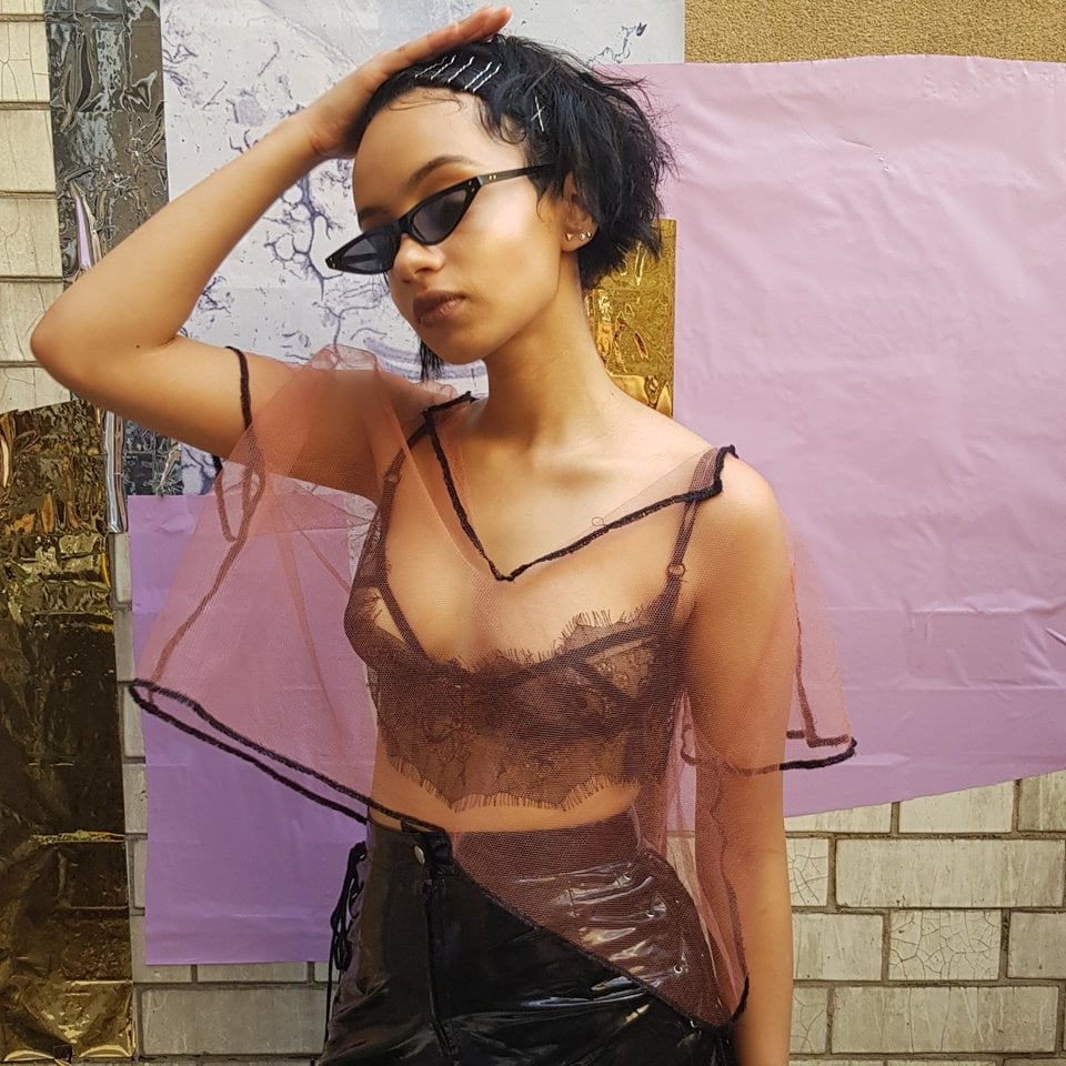 Image of 💖 Hardcandy sheer crop top 💖 