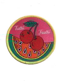 Tutti Frutti Iron on Patch
