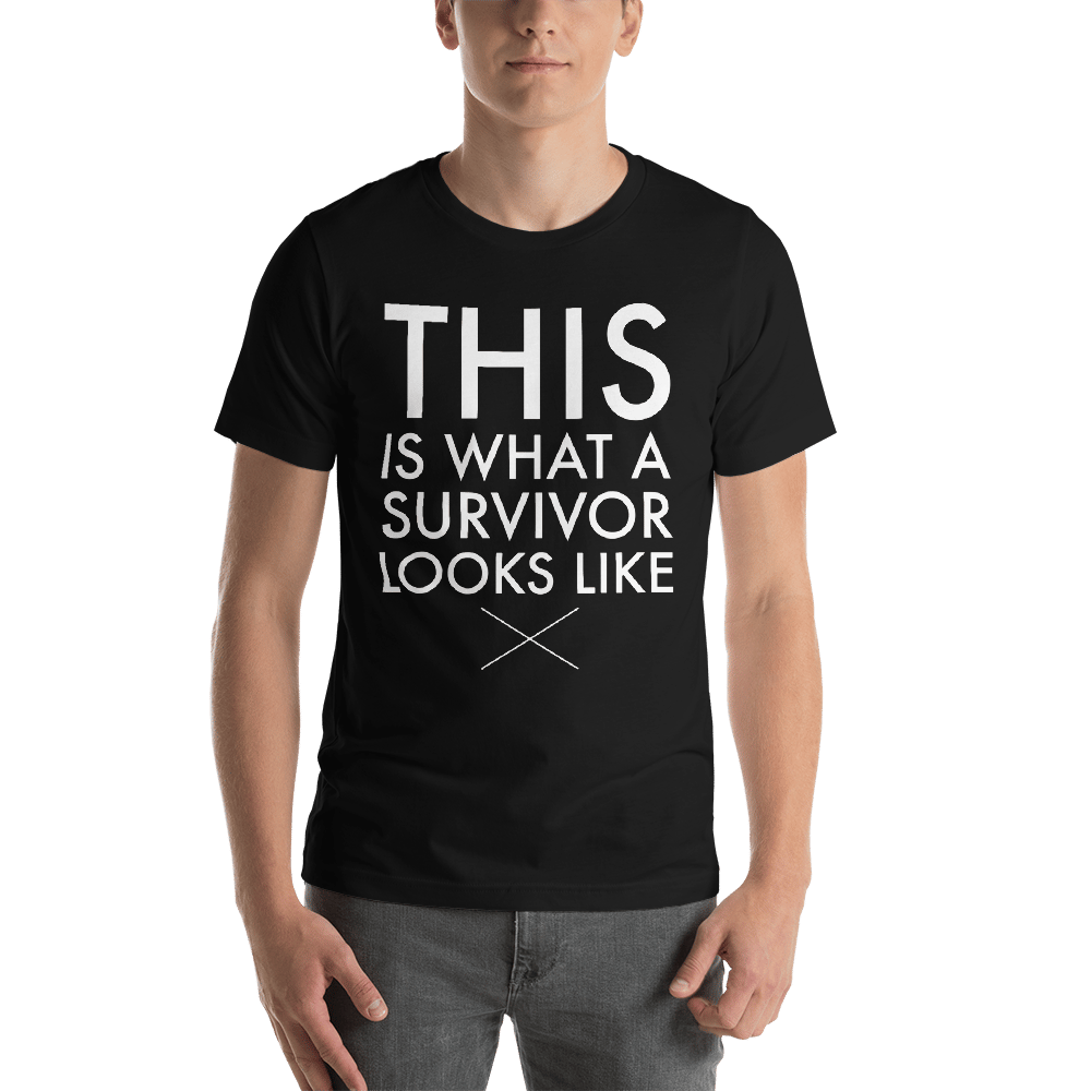 Image of Unisex Survivor Tee - Black