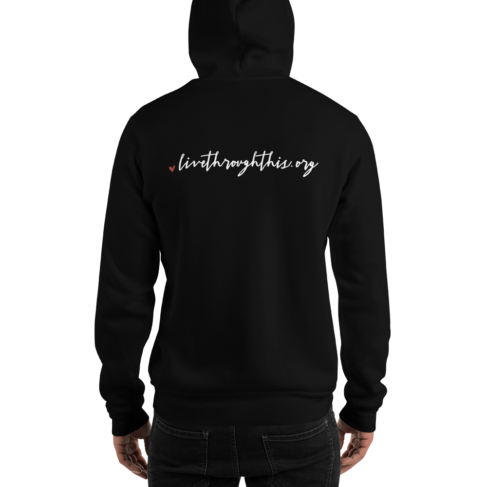 Image of Unisex Stay Hoodie - Black