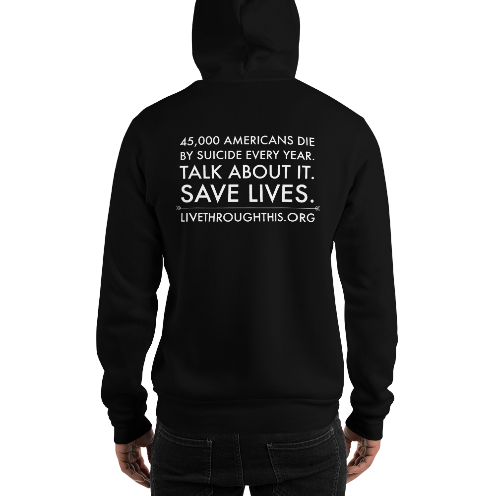 Image of Unisex Survivor Hoodie - Black