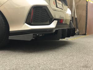 Image of 2016-2021 Honda Civic (10th Gen) V2 “NON SPORT” diffuser