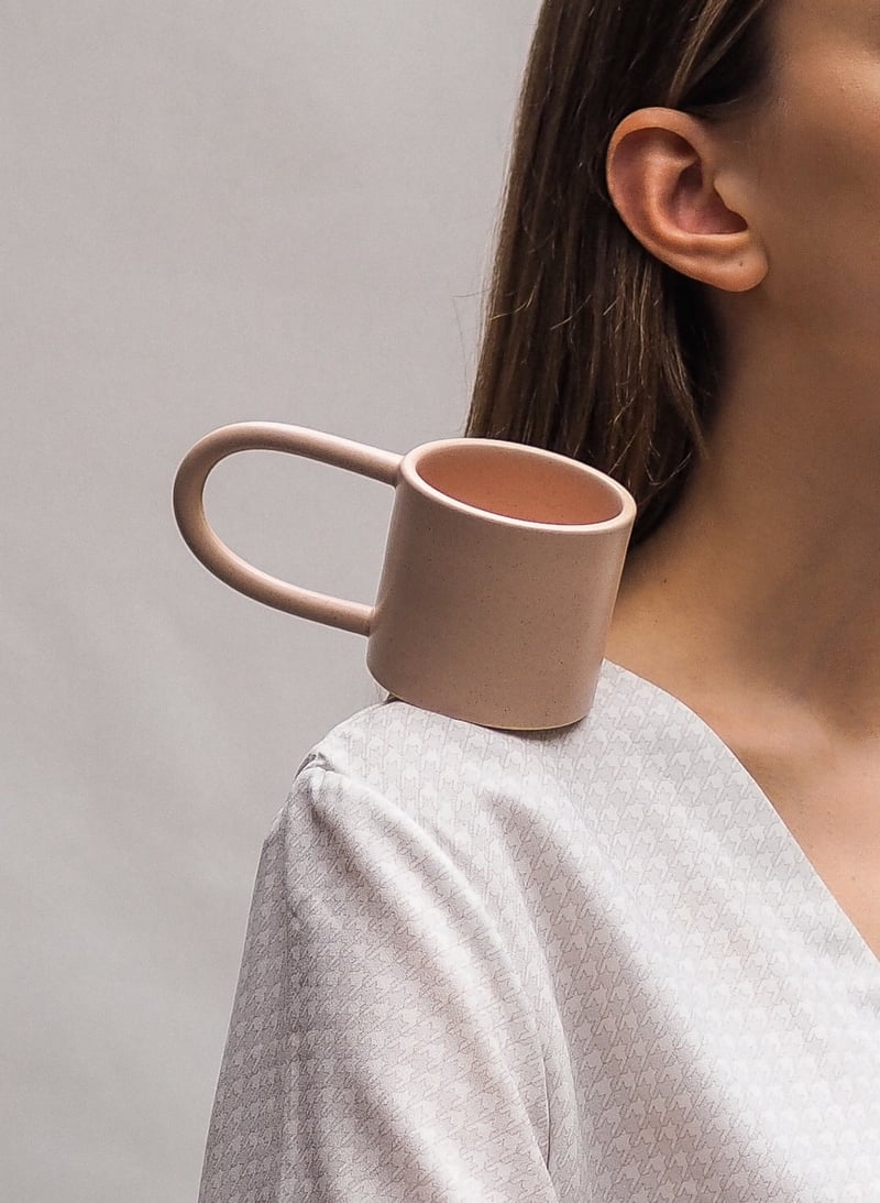 Image of Long handle mug / M