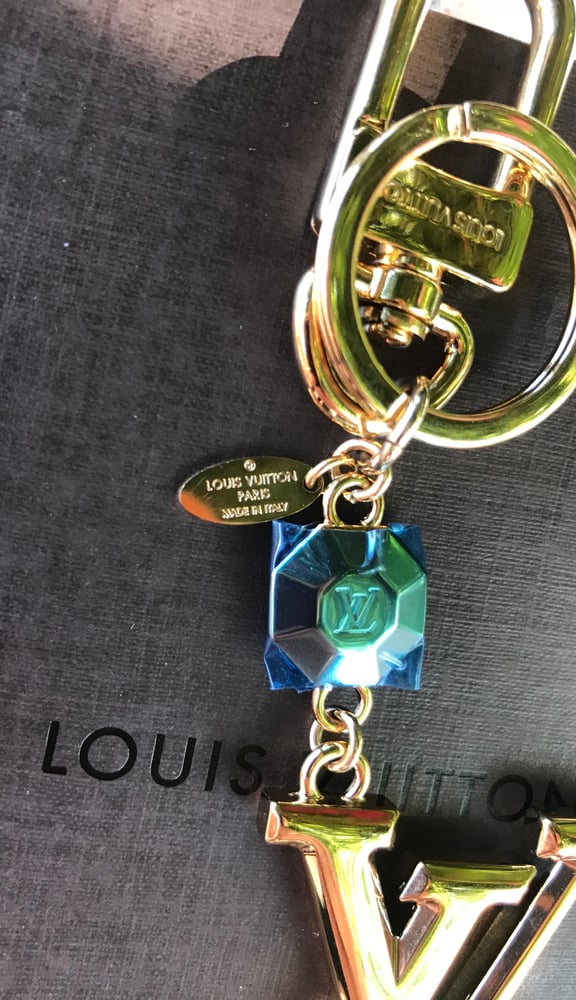 Louis Vuitton LV Facettes Bag Charm and Key Holder