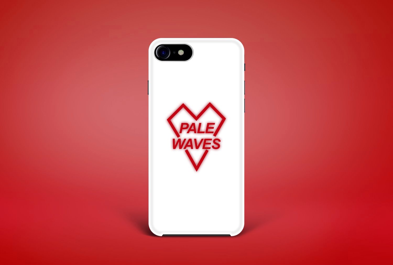 Image of White Pale Waves Phone Case (iPhone and Samsung)