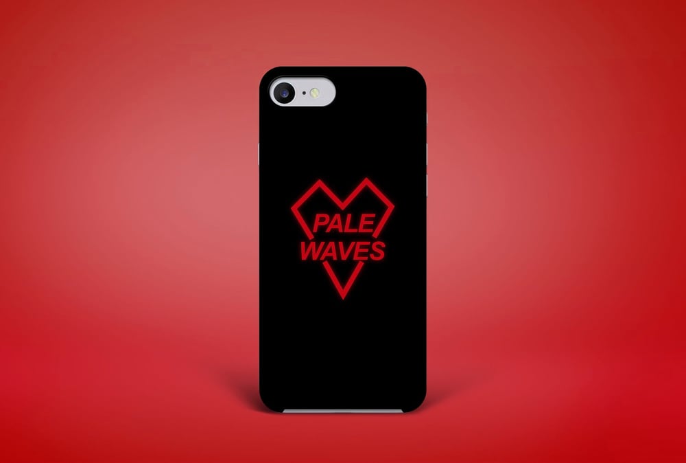 Image of Black Pale Waves Phone Case (iPhone and Samsung)