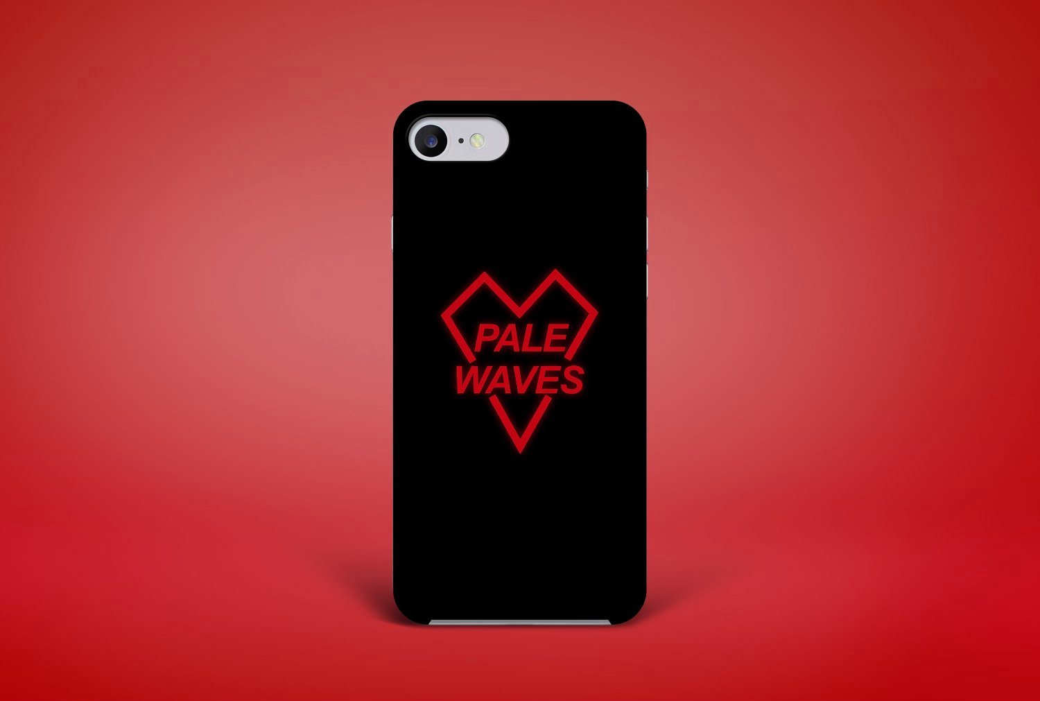 Image of Black Pale Waves Phone Case (iPhone and Samsung)