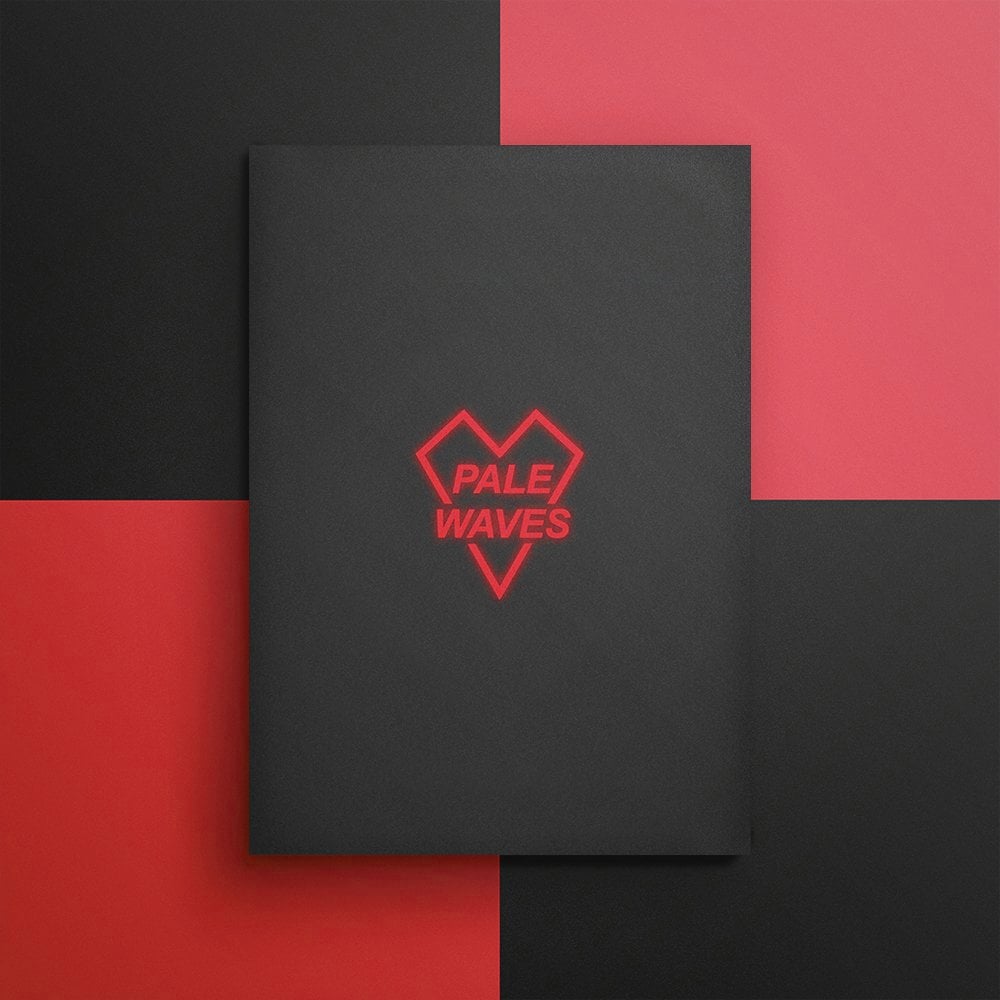 Image of Pale Waves Logo 5x7 Art Card