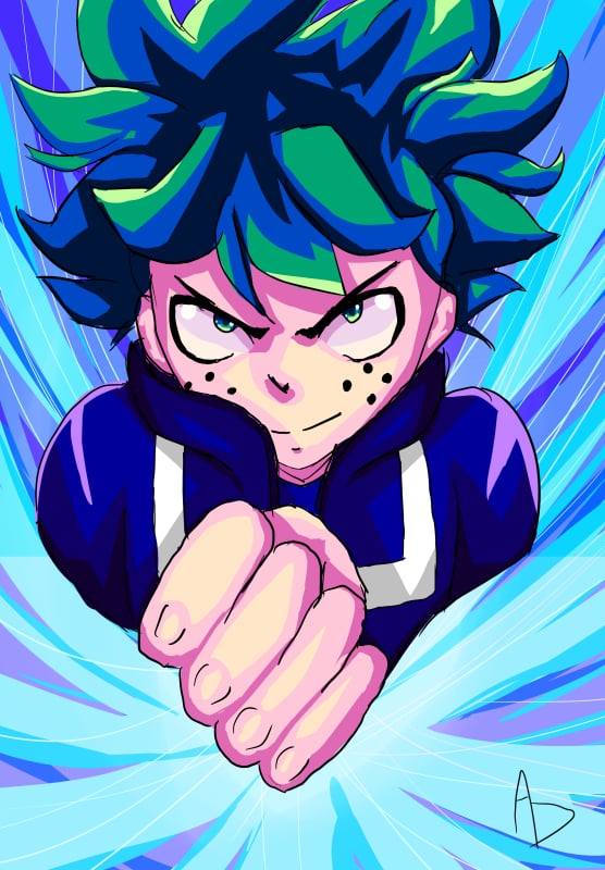 Image of Deku Print