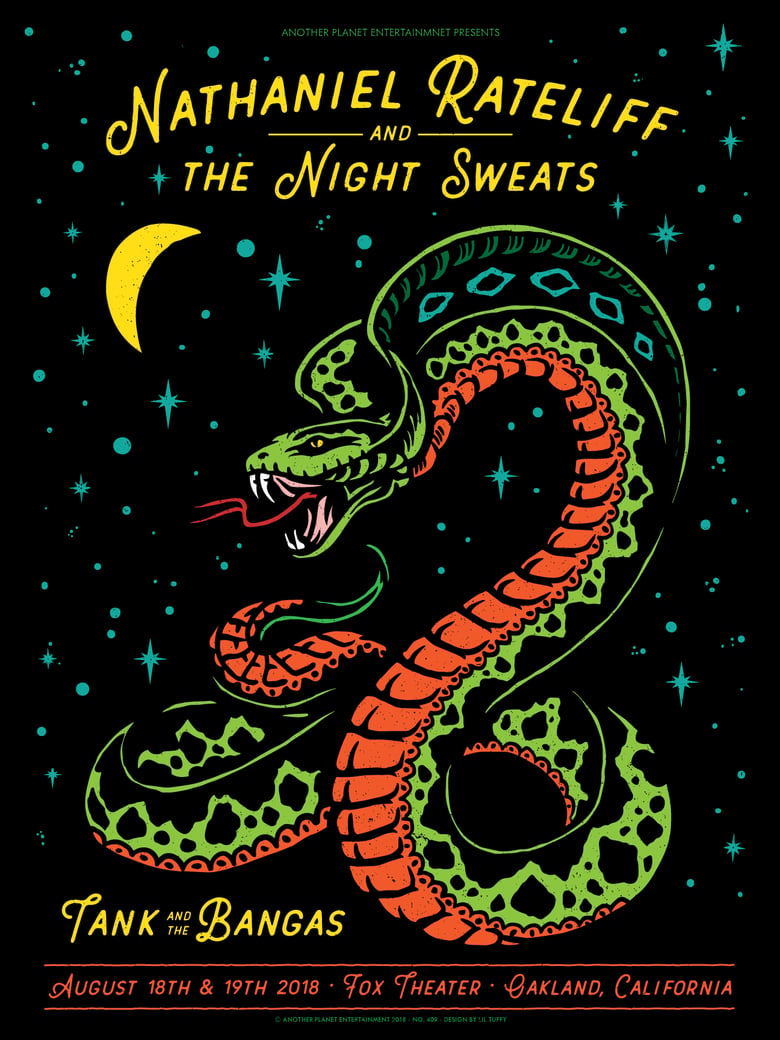 Image of Nathaniel Rateliff & the Night Sweats - Oakland 2018