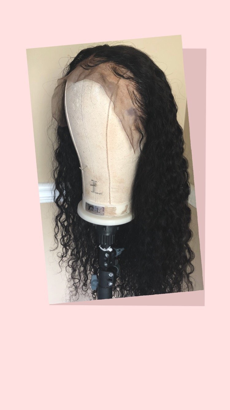 Image of Bohemian Curl Full Lace Wig