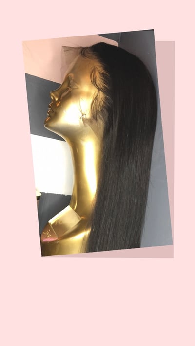 Image of Silky Straight Mink Full Lace 12”